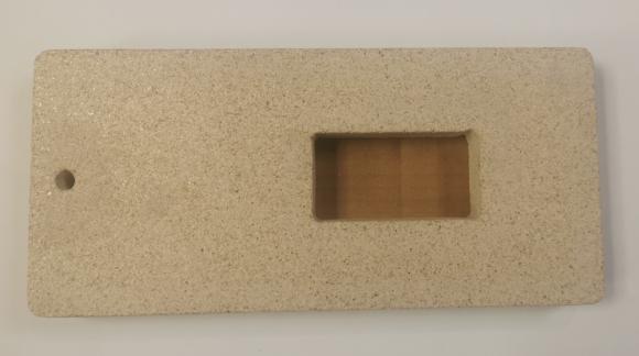 COUCHE ARRIERE EN VERMICULITE POUR T-INSERT 18 COLA 